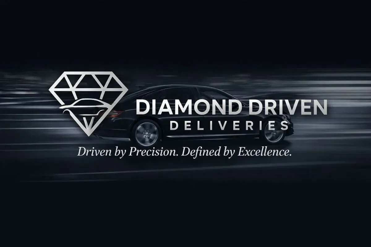 Diamond Driven Deliveries  logo