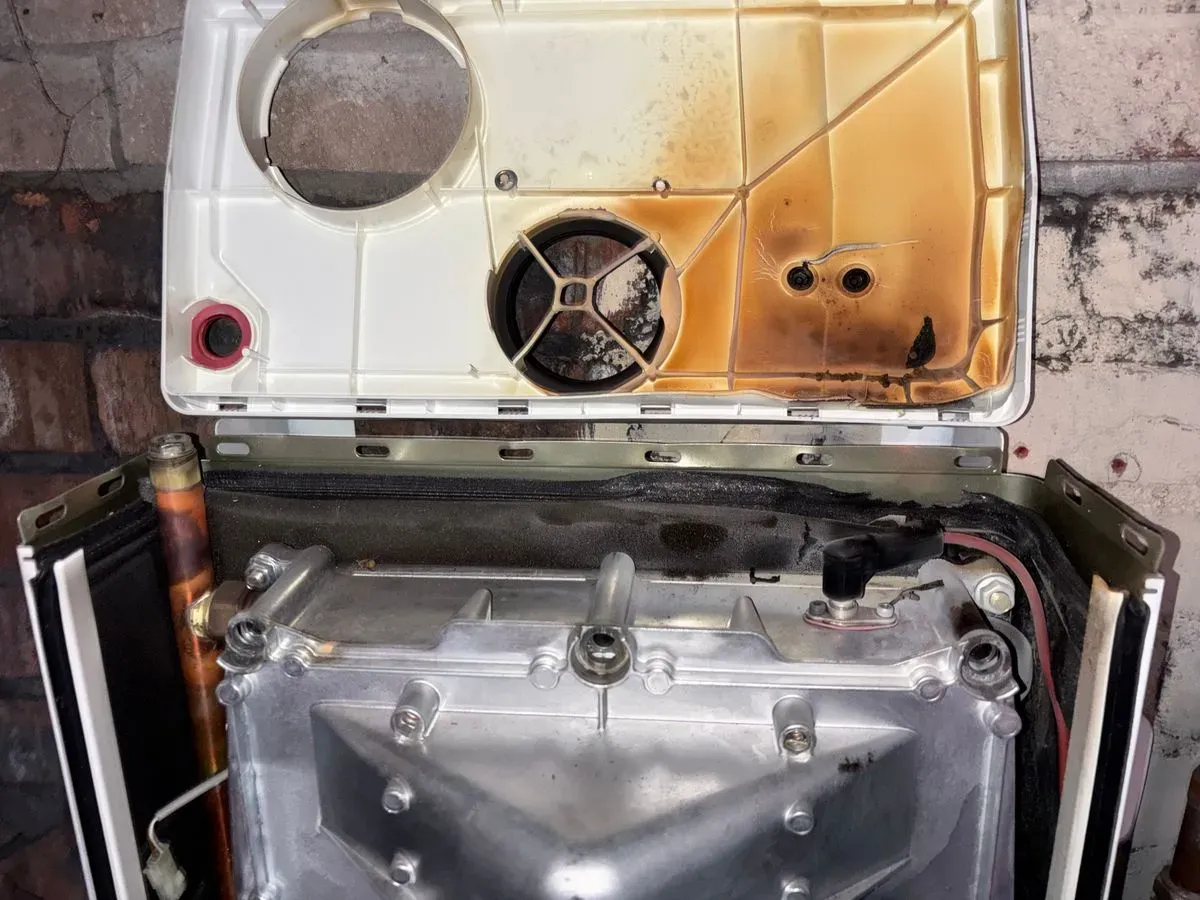 Central heating repair image background image