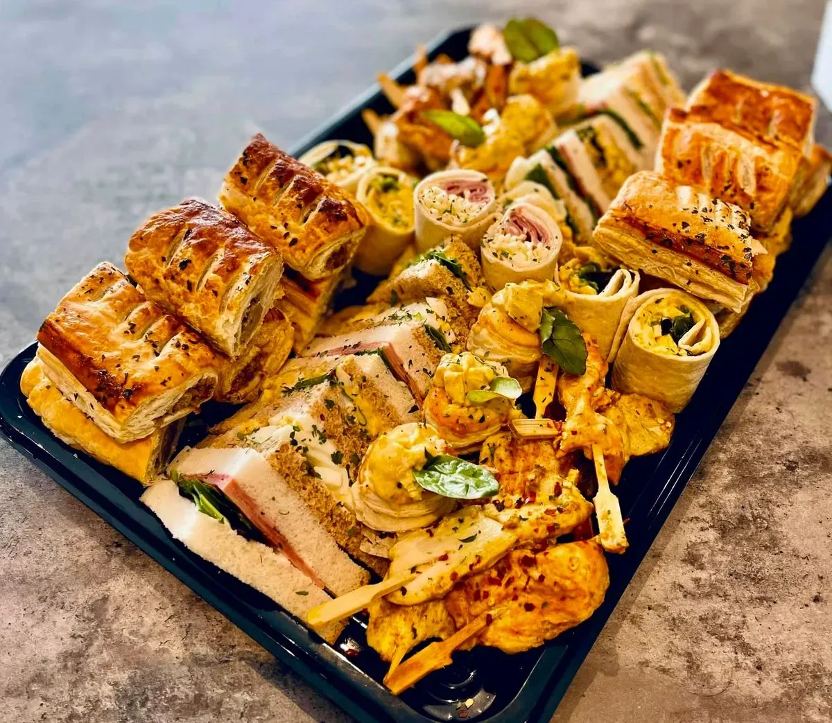 Corporate catering image background image