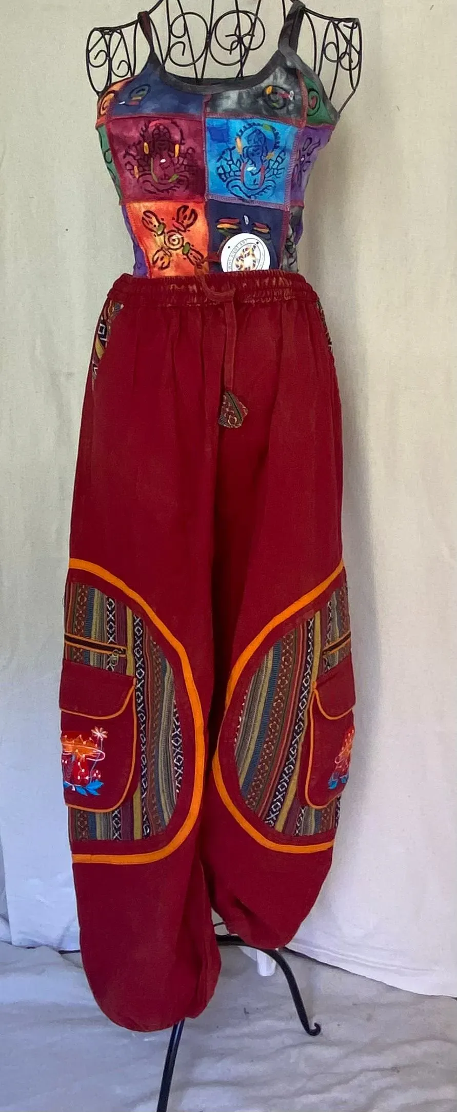 8228497754927-5qw0kjgetndulyhpxw4gc-red-harem-trousers-unisex-free-size--35 collection main image