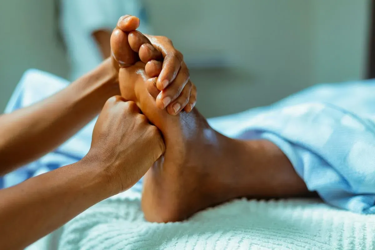 Reflexology image background image