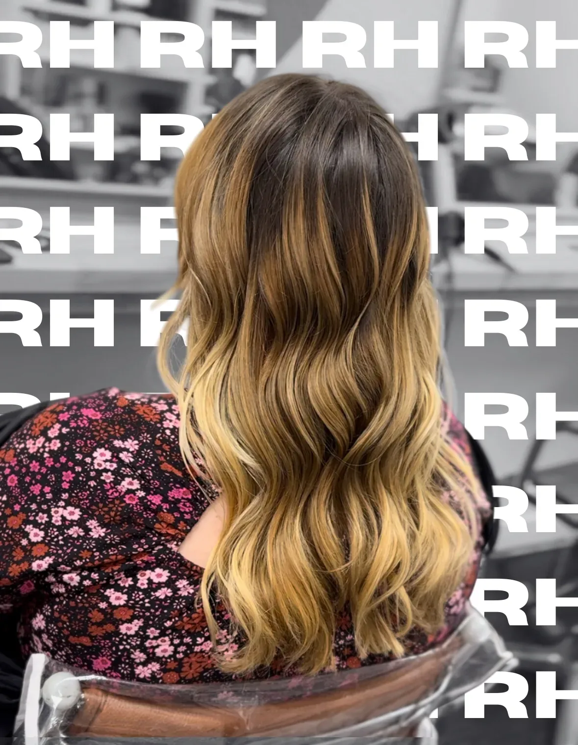 Balayage and Ombre image background image