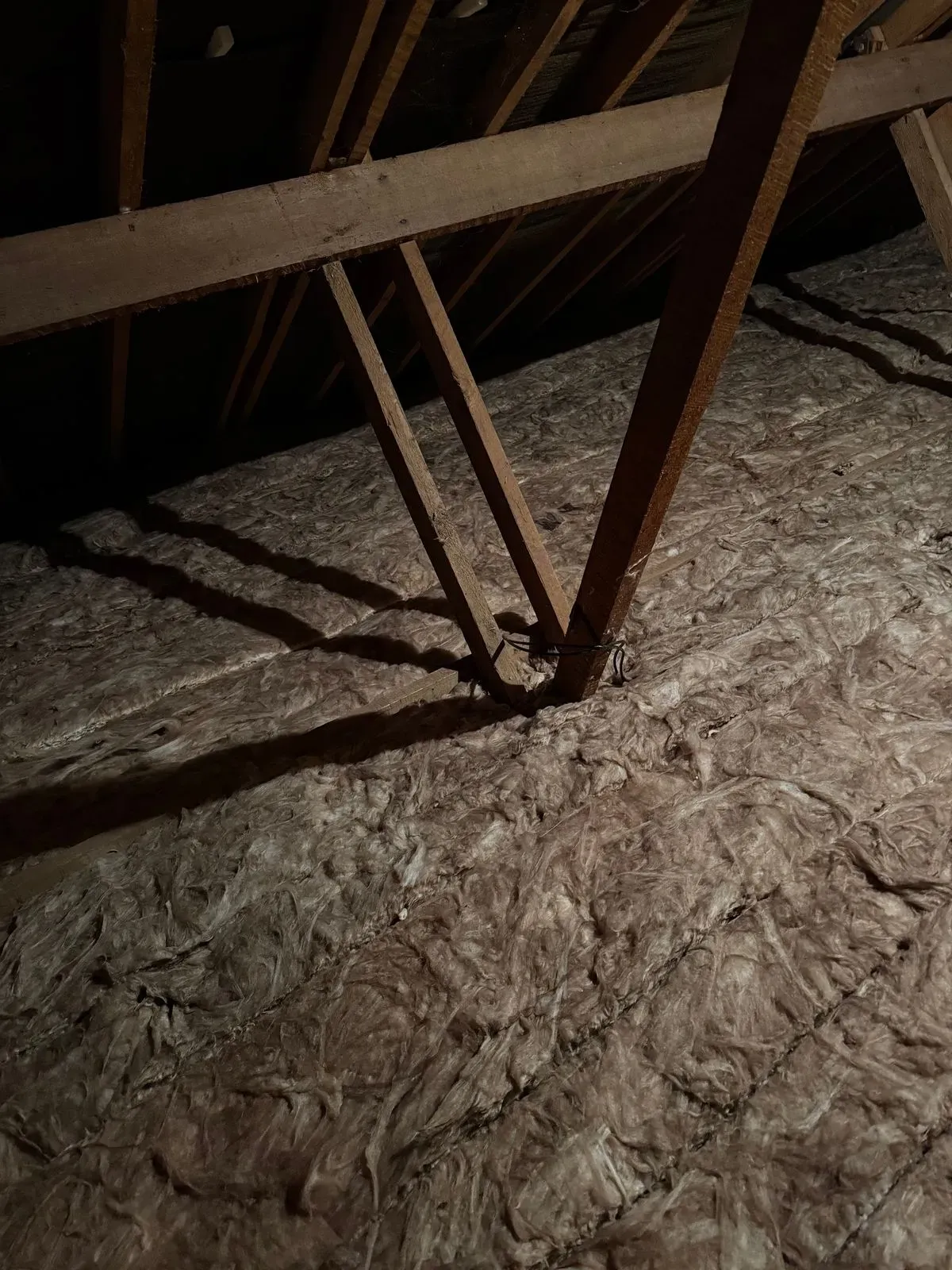 Attic insulation image background image