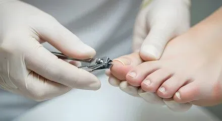 Nail Cutting and Care image background image