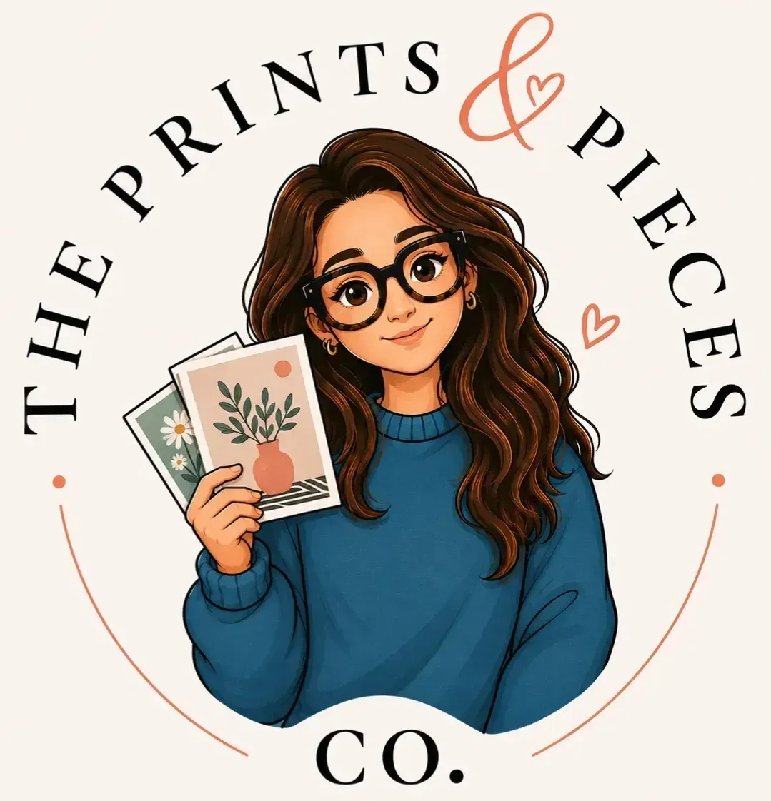The Prints & Pieces Co. logo