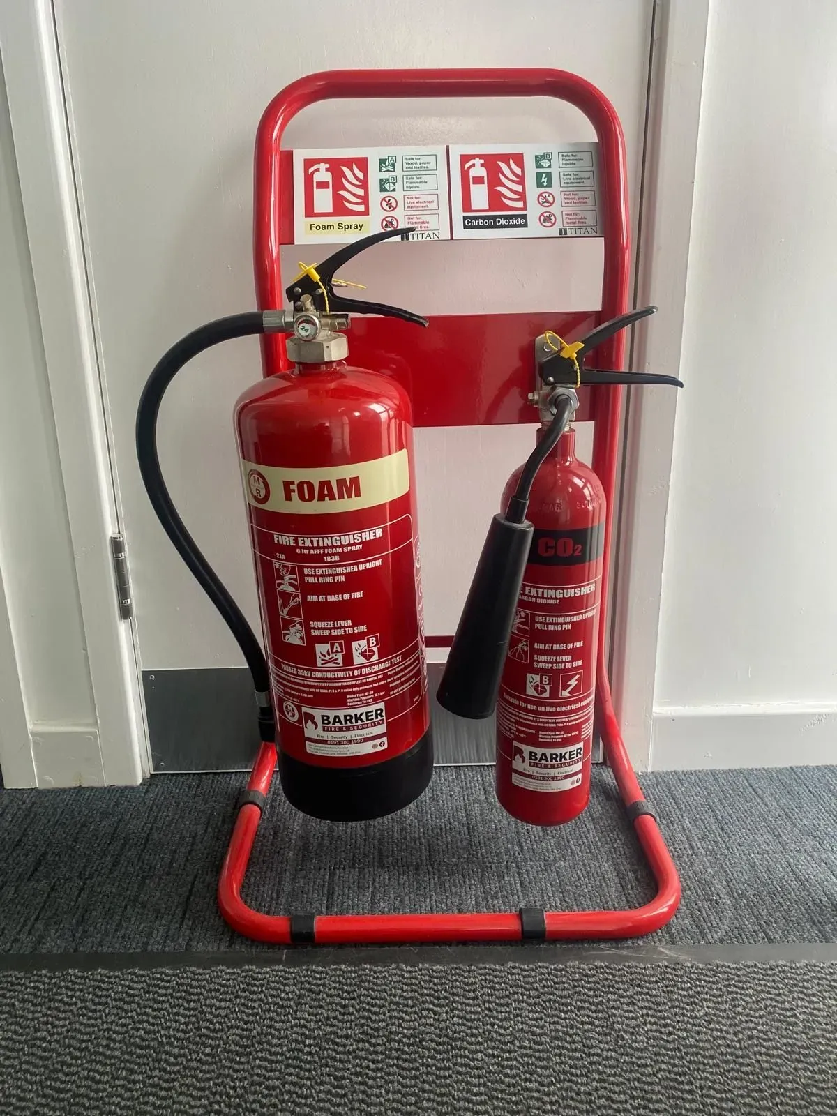 Portable Fire Extinguisher Maintenance image background image