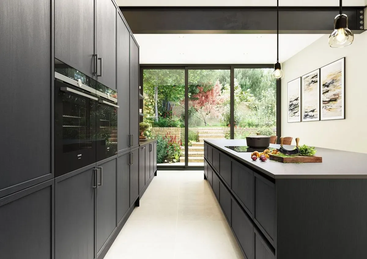 Kitchen installation image background image