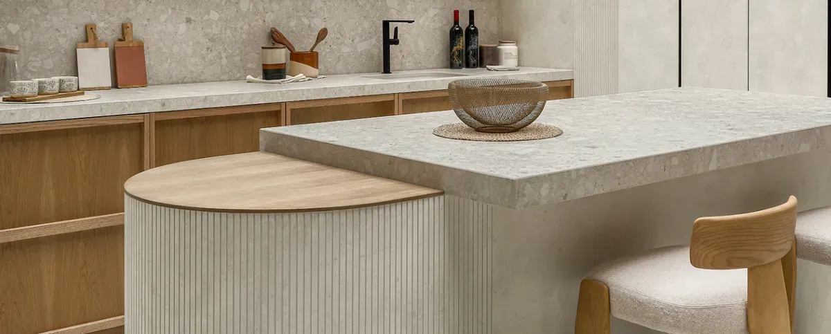 Countertop installation image background image