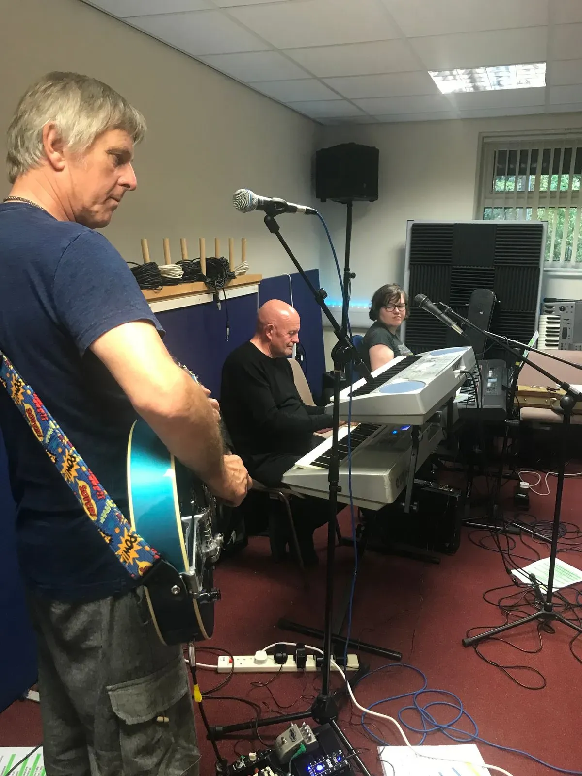 "My Sweet George" Rehearsal