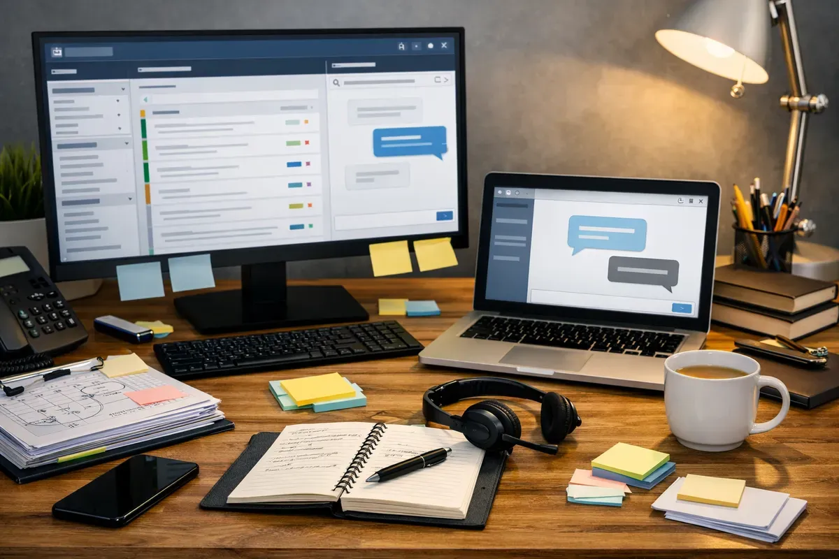 Customer service support image