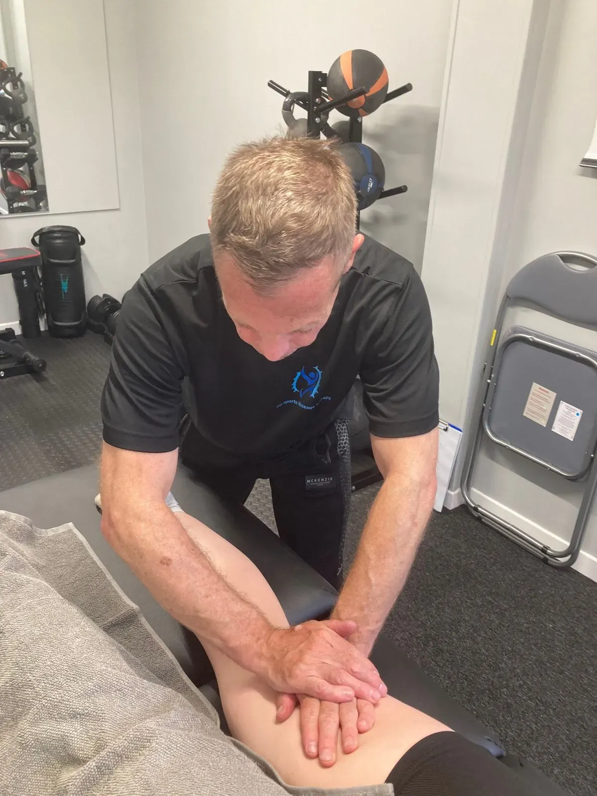 Soft tissue mobilization image background image