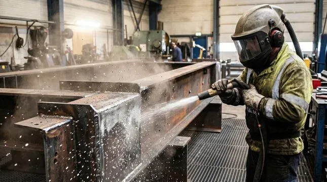Shot Blasting image background image