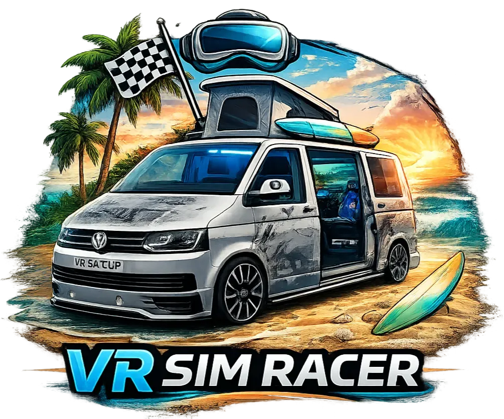 Vr sim racer logo