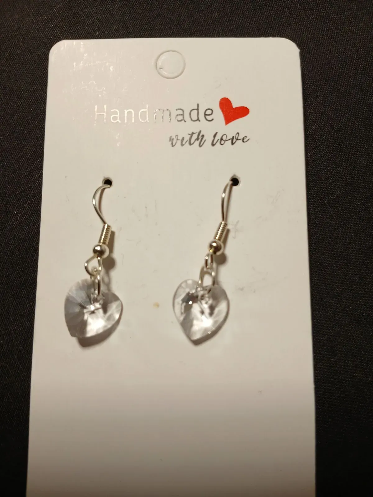 White heart bead thumbnail image