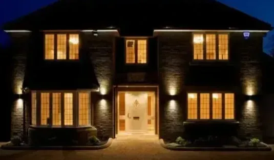 Security lighting image background image