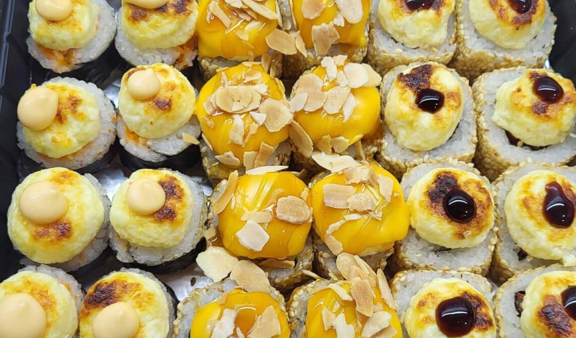 Сет запечені роли №1