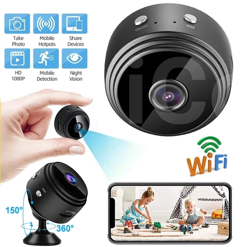 WIFI spy camera - rechargeable - Generic - Bamenda 3