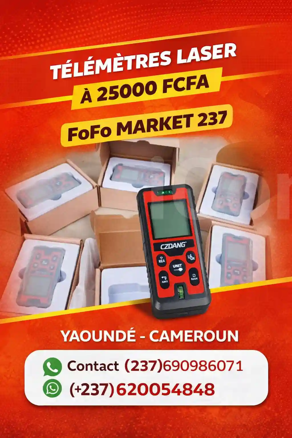 TÉLÉMÈTRE LASER CZDANG - Others - Yaounde