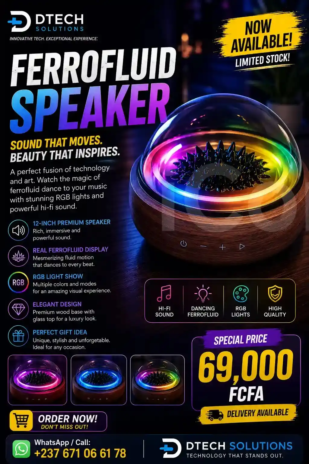 premium ferofluid speaker - Other - Douala 2