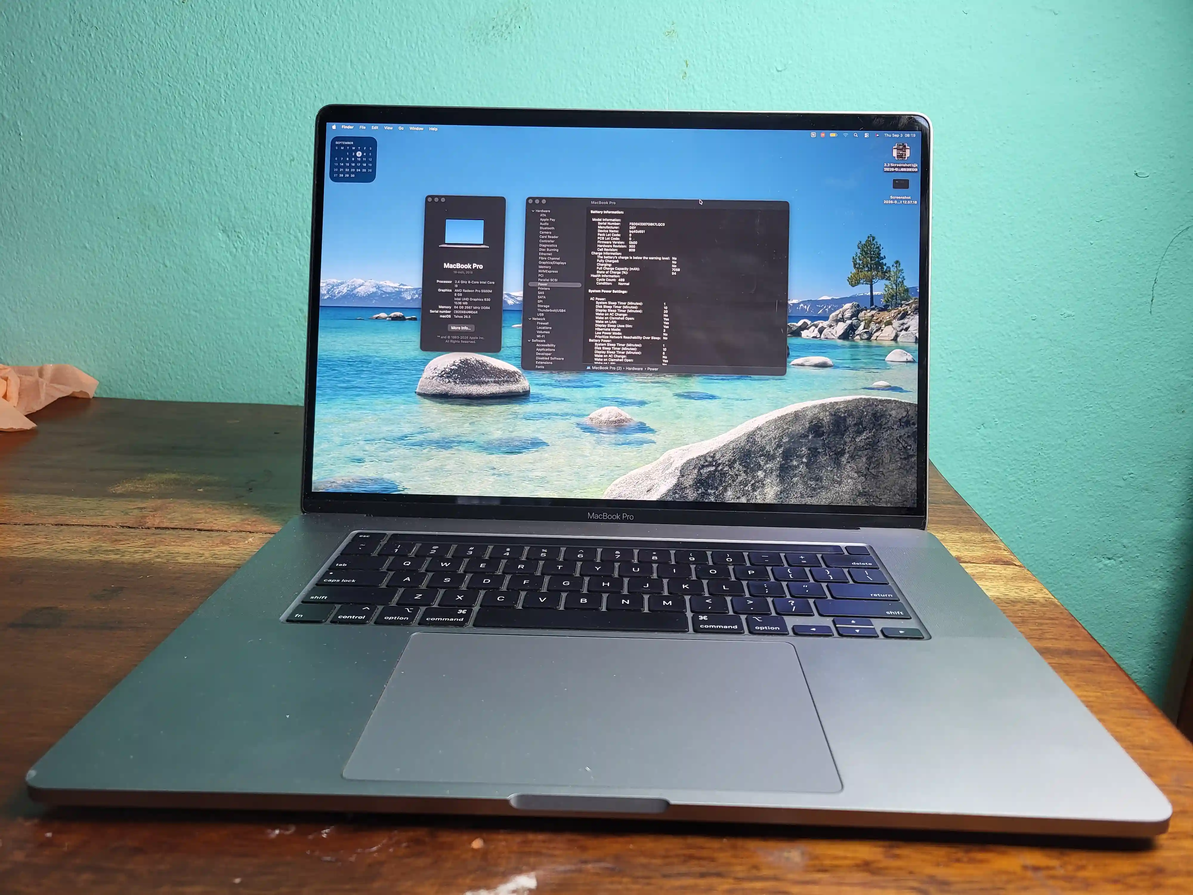 Macbook pro i9 64GB RAM 2TB - Laptop - Buea