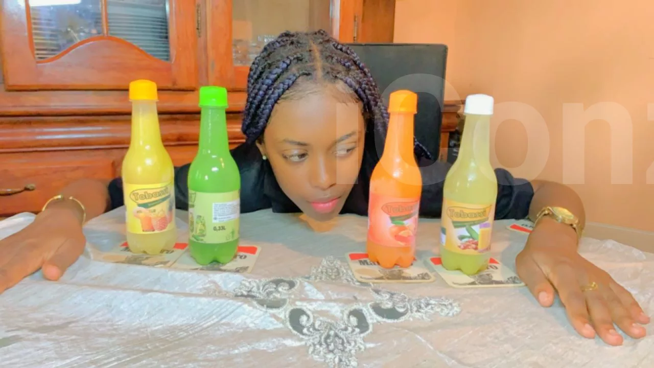 Jus de fruit Orange Carotté - Carrot juice - Douala