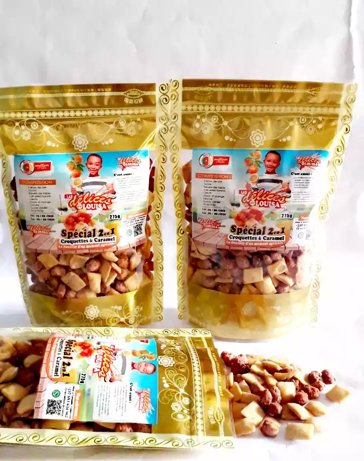 Croquettes& caramel au lait - Jelly beans - Yaounde 2