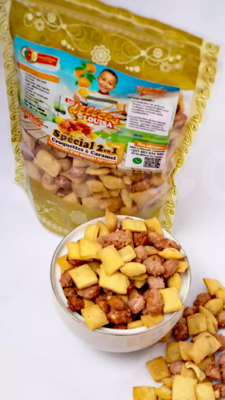 Croquettes& caramel au lait - Jelly beans - Yaounde 4
