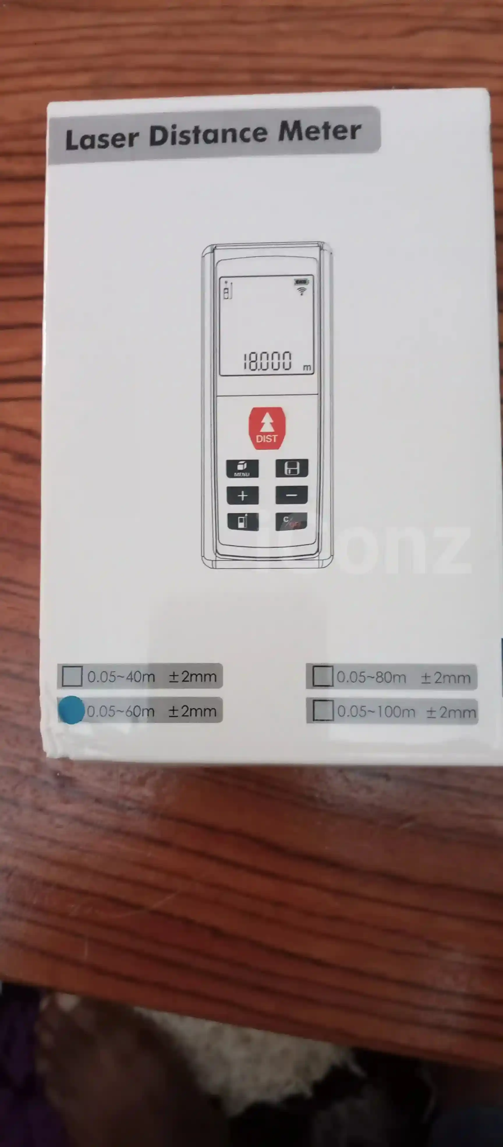 Mesureur de distance Laser 60m - Distance Meter - Yaounde 3