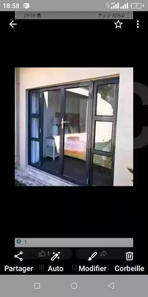 Minisérie aluminium - Double Door - Douala 3