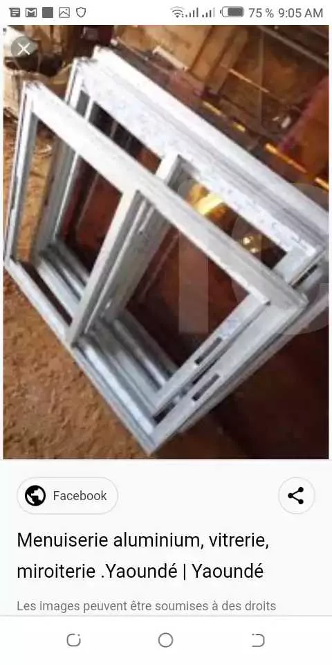 Menuiserie aluminium - Yaounde 2