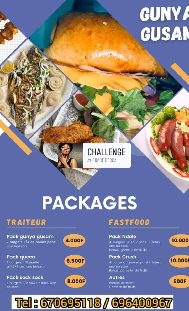 Fast food - Home & Office Delivery Only - Douala 2