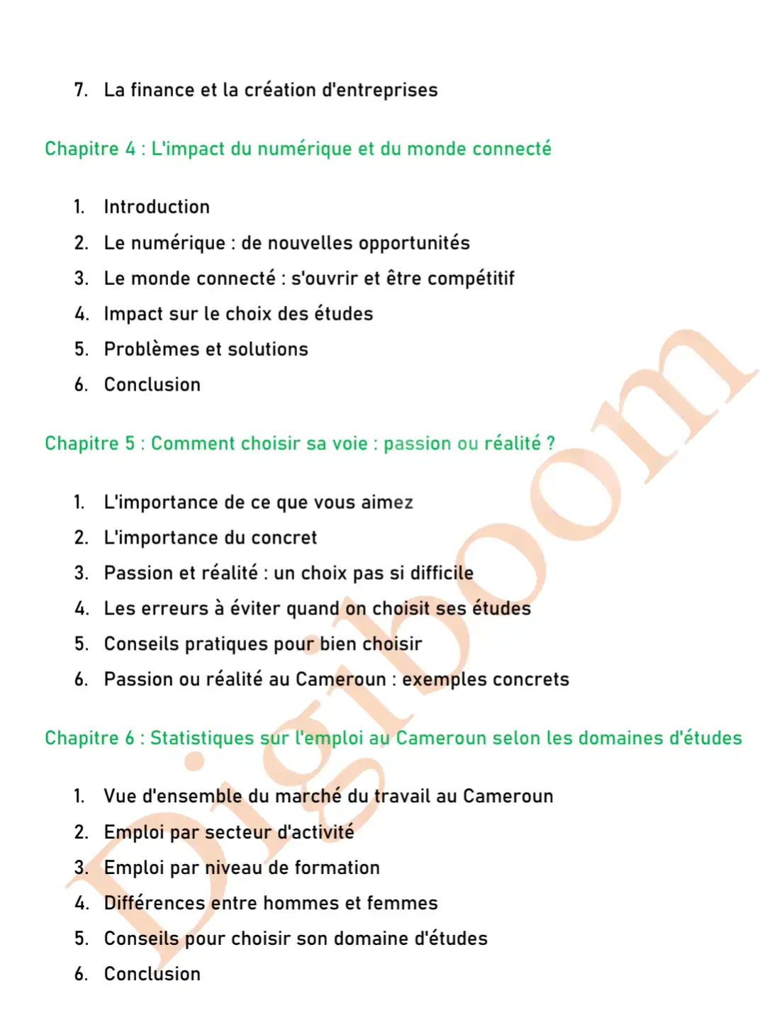 Nous vendons un ebook - Yaounde 2