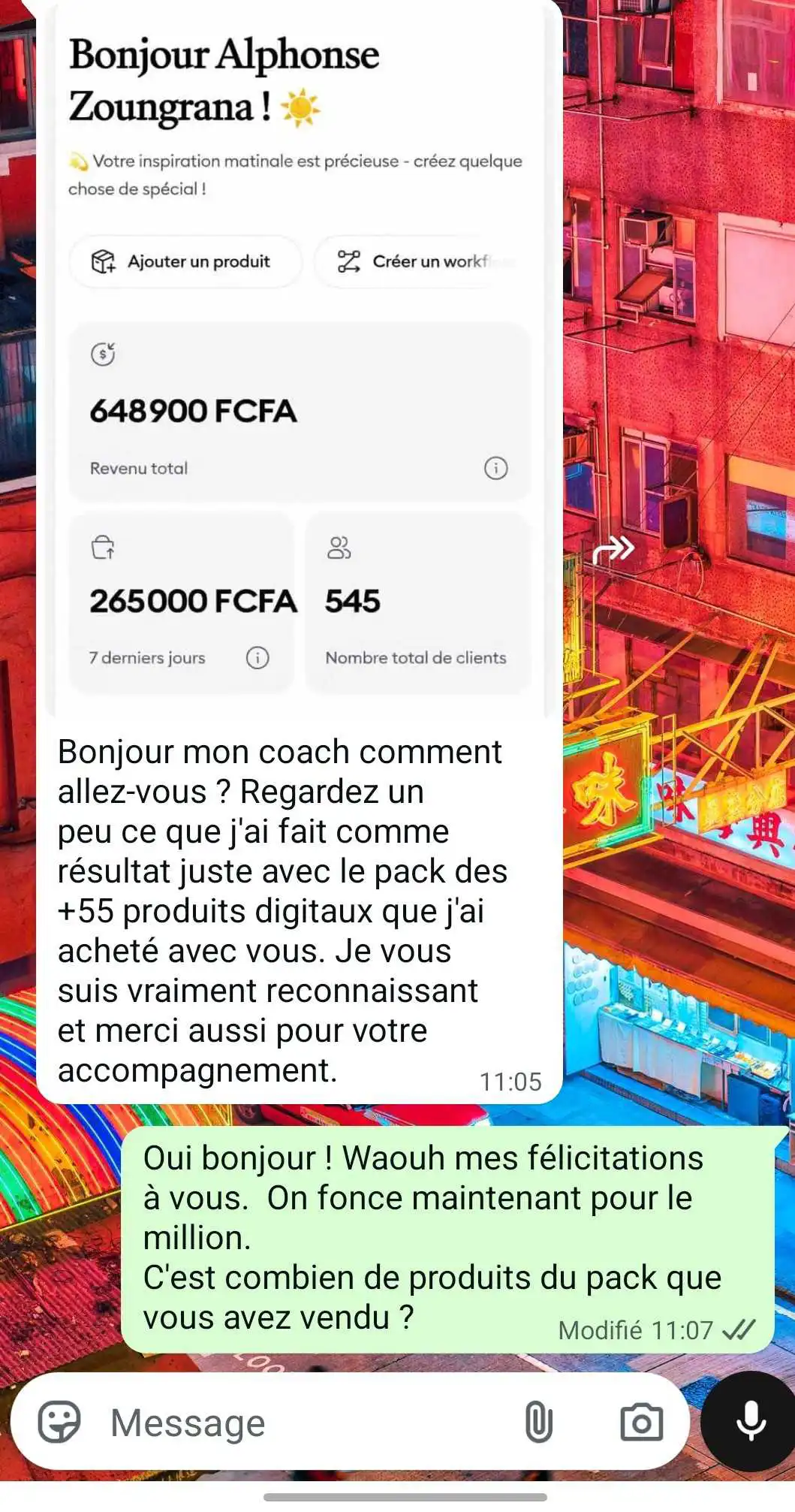 50 produits digitaux - Training - Douala 2