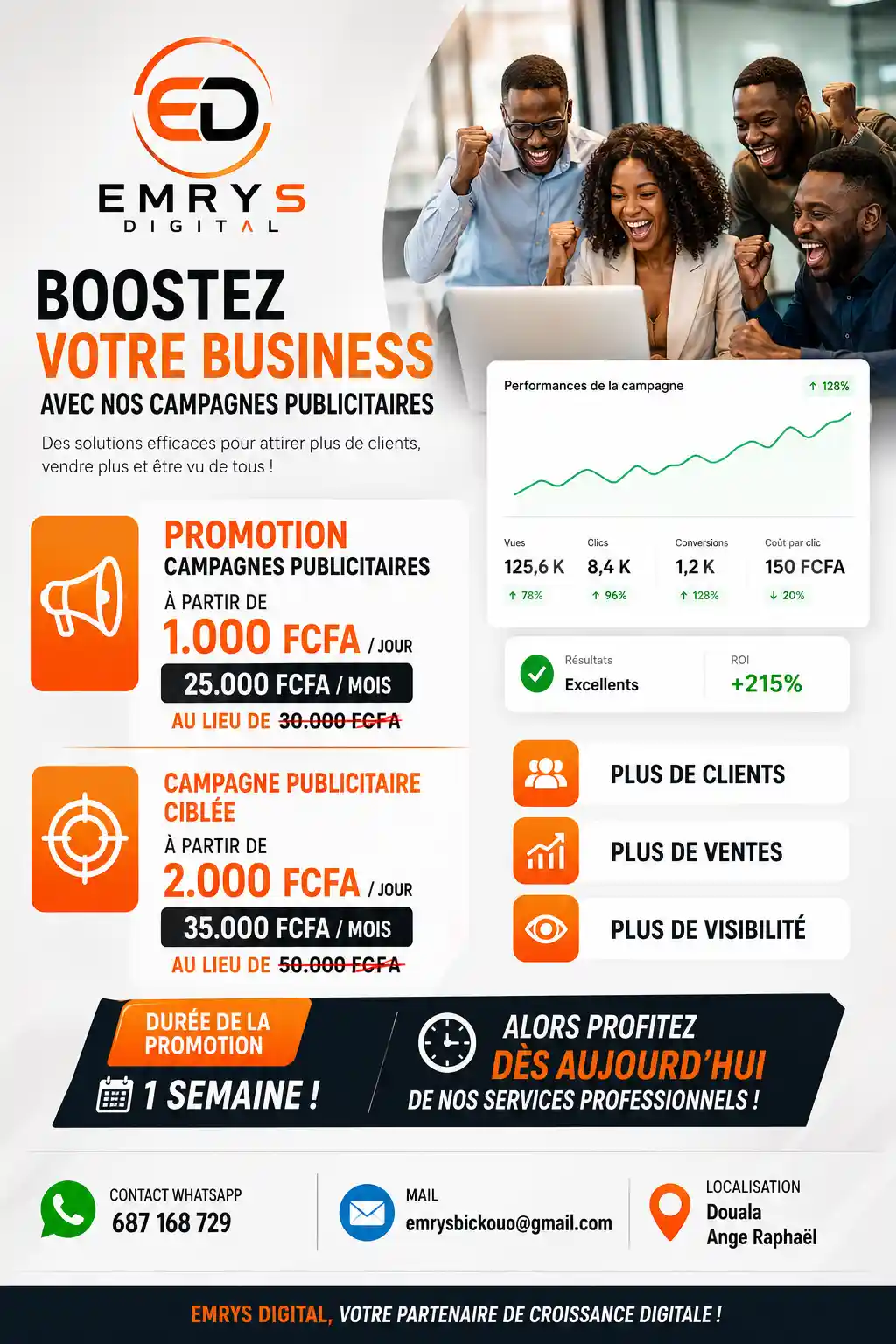 Campagne publicitaire - Douala