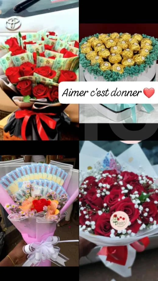 Bouquets de fleurs, décoration - Yaounde