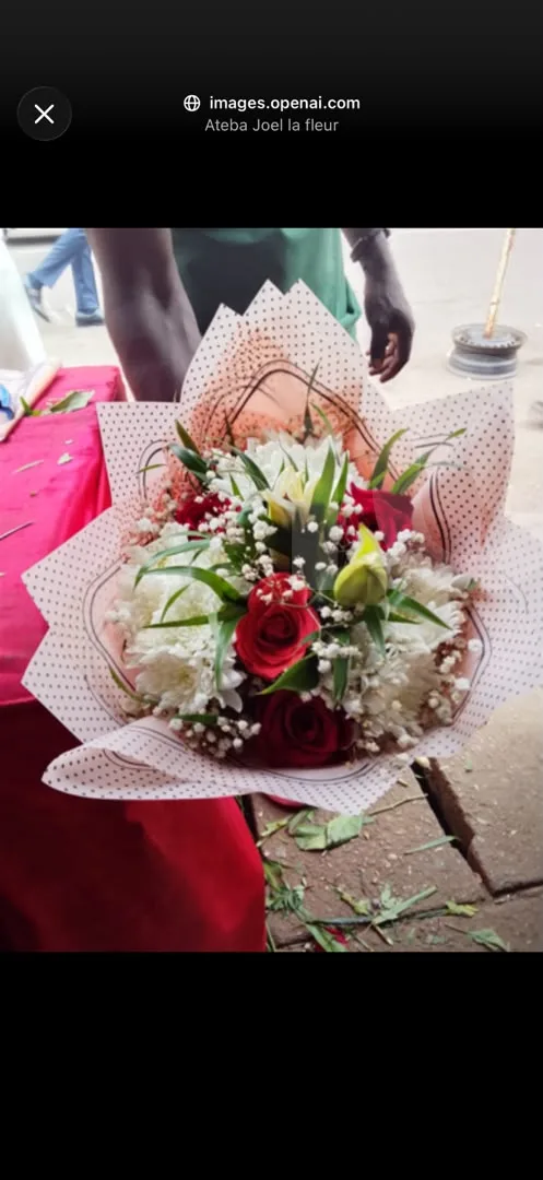 Bouquets de fleurs, décoration - Yaounde 3