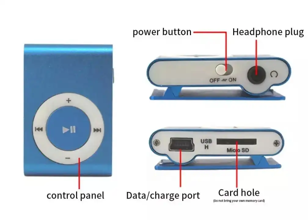 Lecteur Musique Mp3 Portable - Music - Douala 3