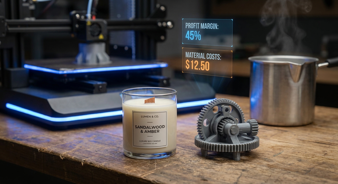 Pricing My Candles (and Prints): Why the 'Standard Formula' is Killing Your Margin
