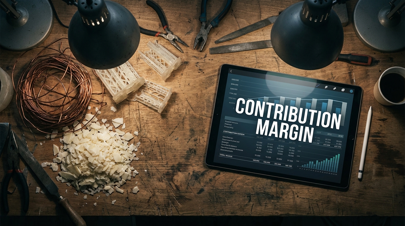 Why Your '70% Profit Margin' is a Lie: The Maker’s Guide to Real Contribution