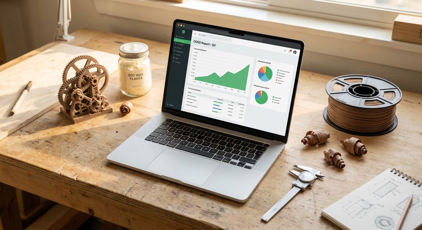 Schedule C Doesn’t Have to Be a Nightmare: A Maker’s Guide to COGS and Tax-Ready Inventory