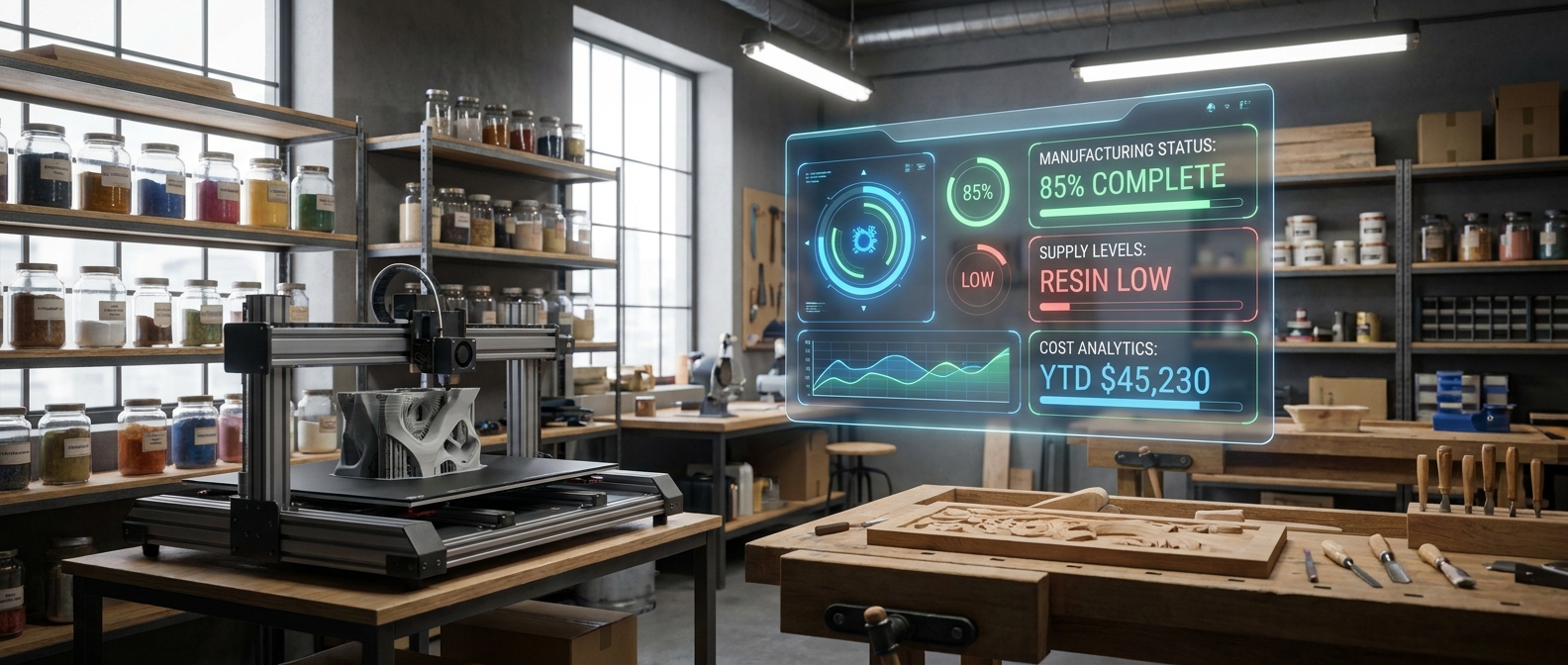 The Maker ERP: Transitioning from 'Counting Items' to 'Building a Manufacturing Engine'