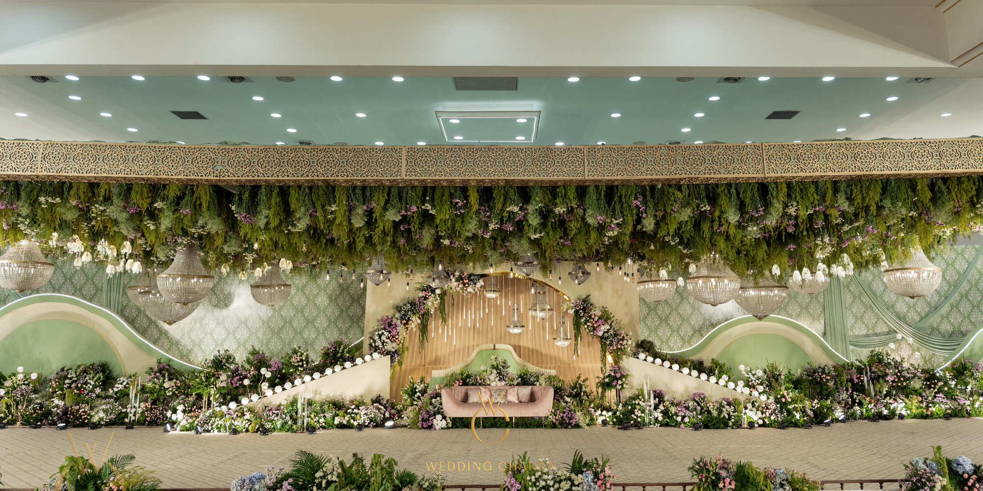 Niranjana & Siddhant reception decor by Wedding Chakra