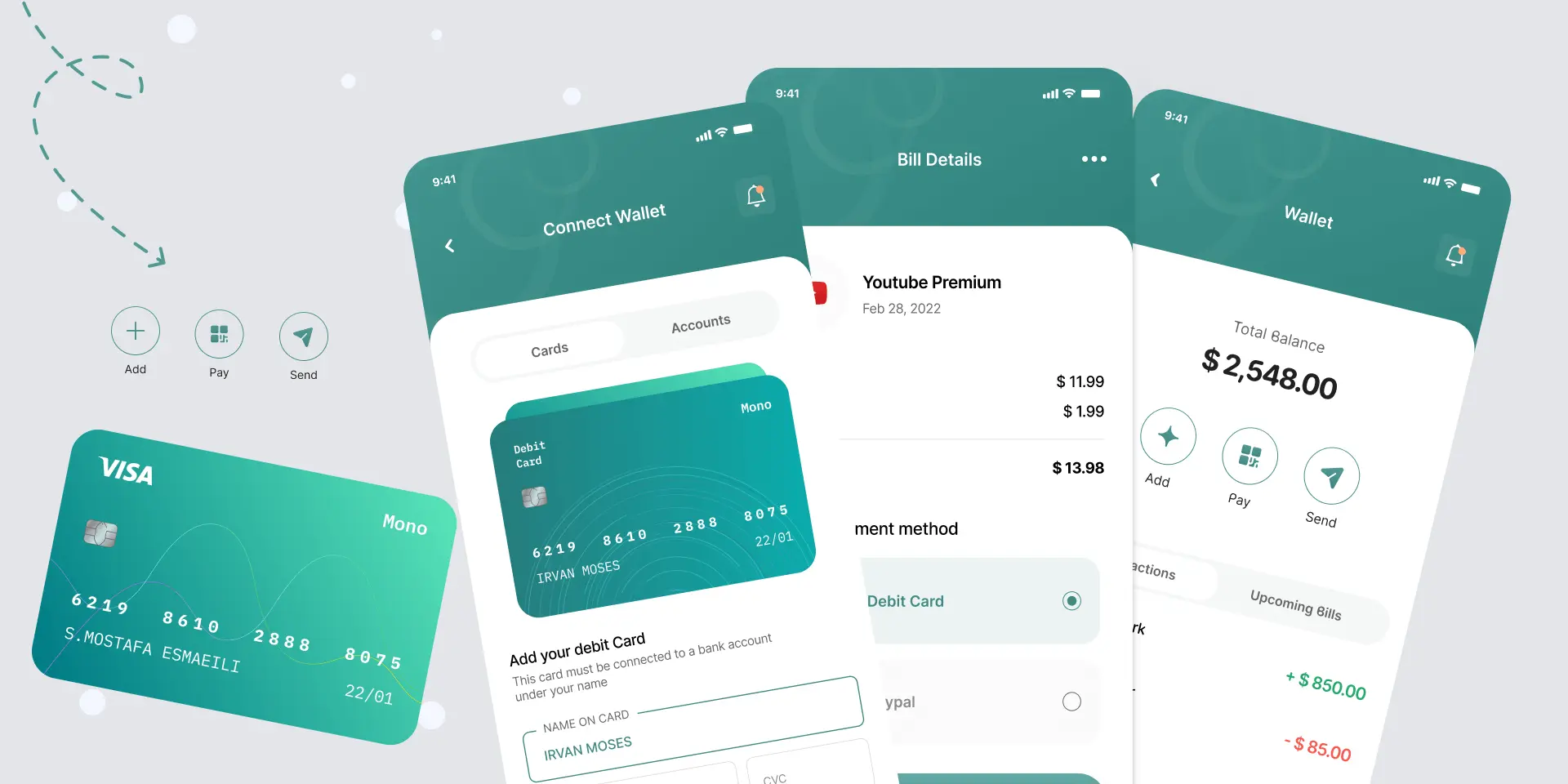 SubTrack UI Kits screenshot 2