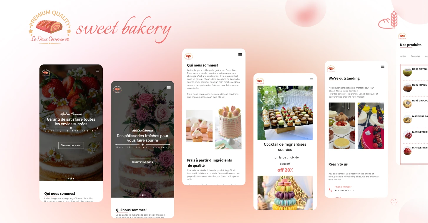 Sweet Bakery screenshot 1