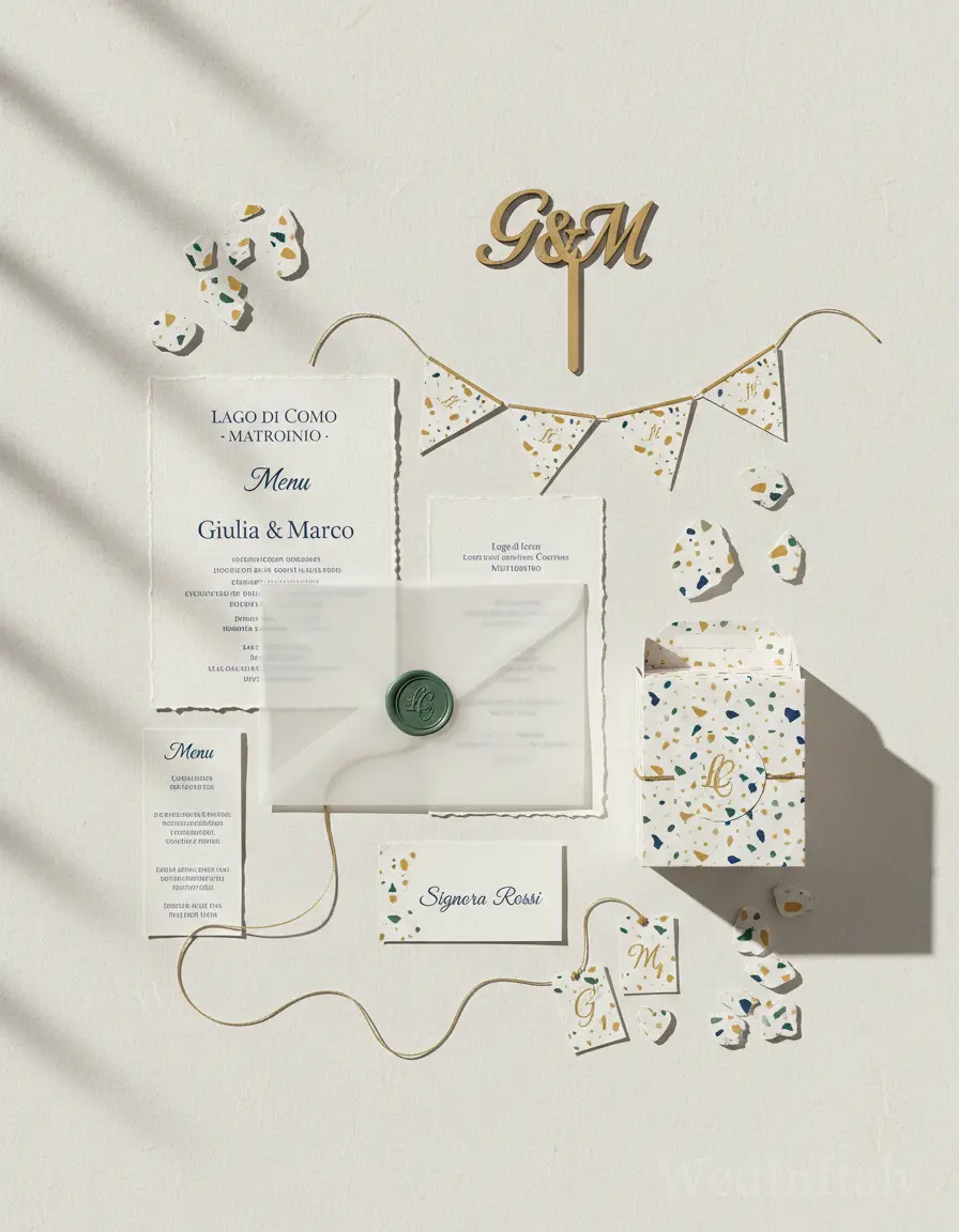 Terrazzo — Lago di Como wedding kit