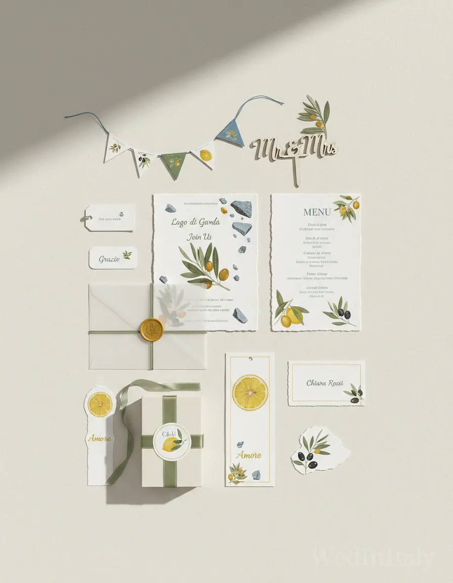 Erbario — Lago di Garda wedding kit