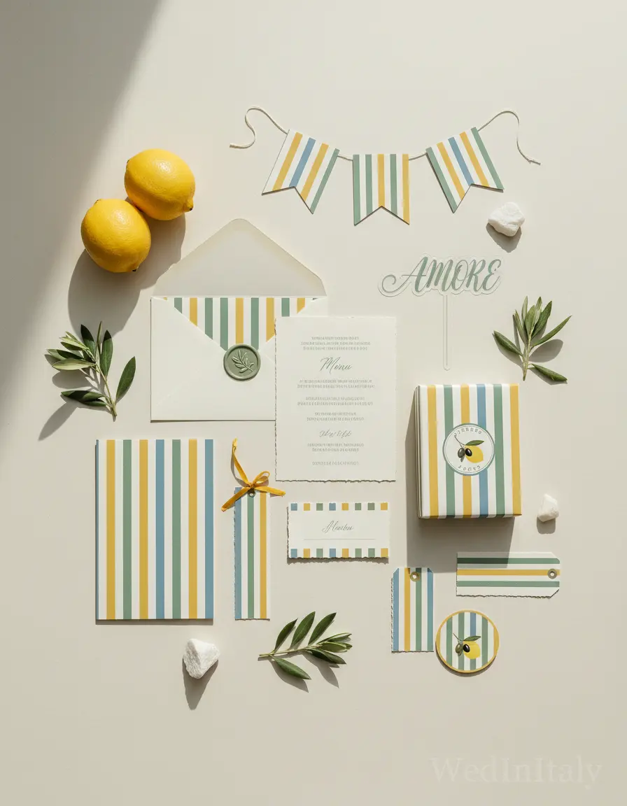 Righe — Lago di Garda wedding kit