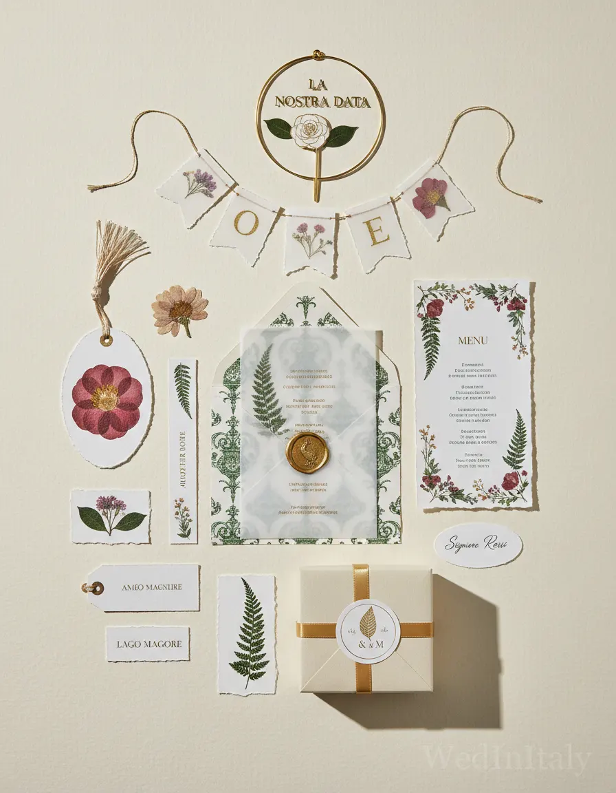 Erbario — Lago Maggiore wedding kit