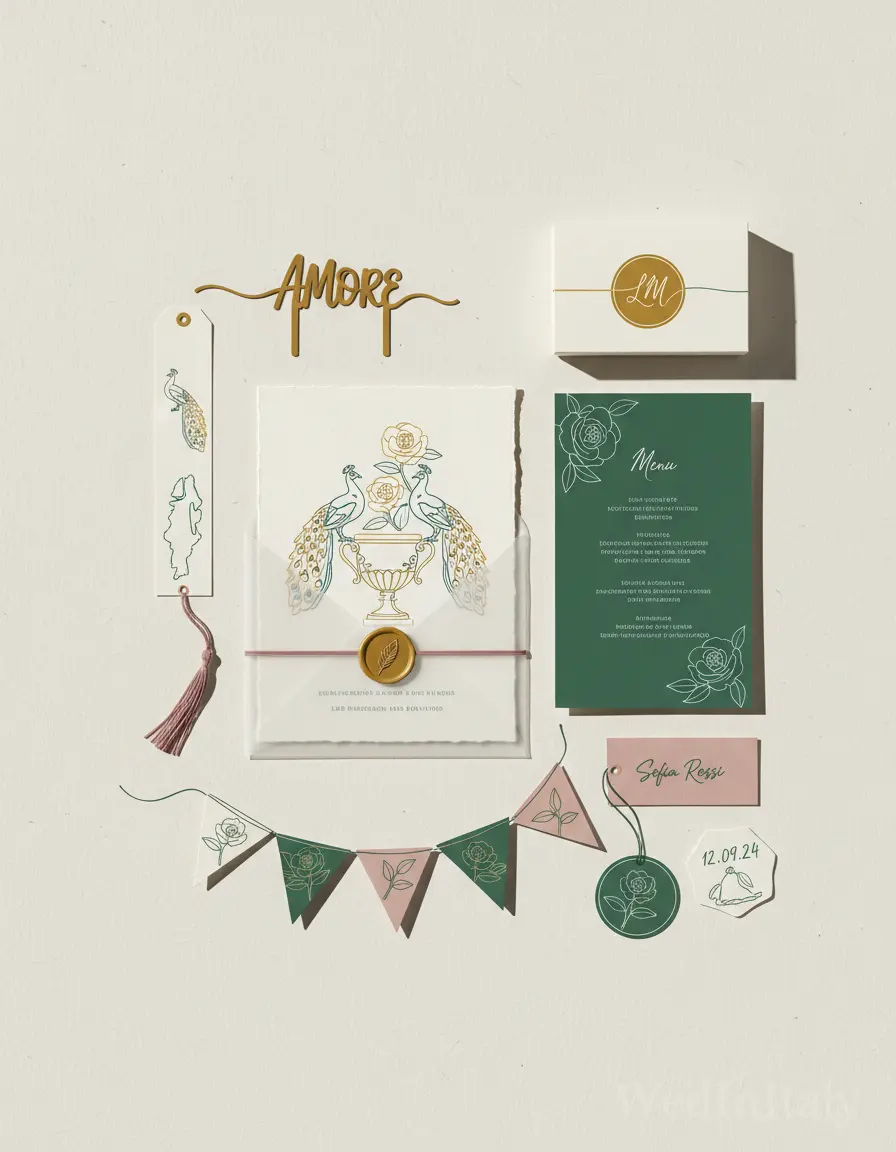 Monolinea — Lago Maggiore wedding kit
