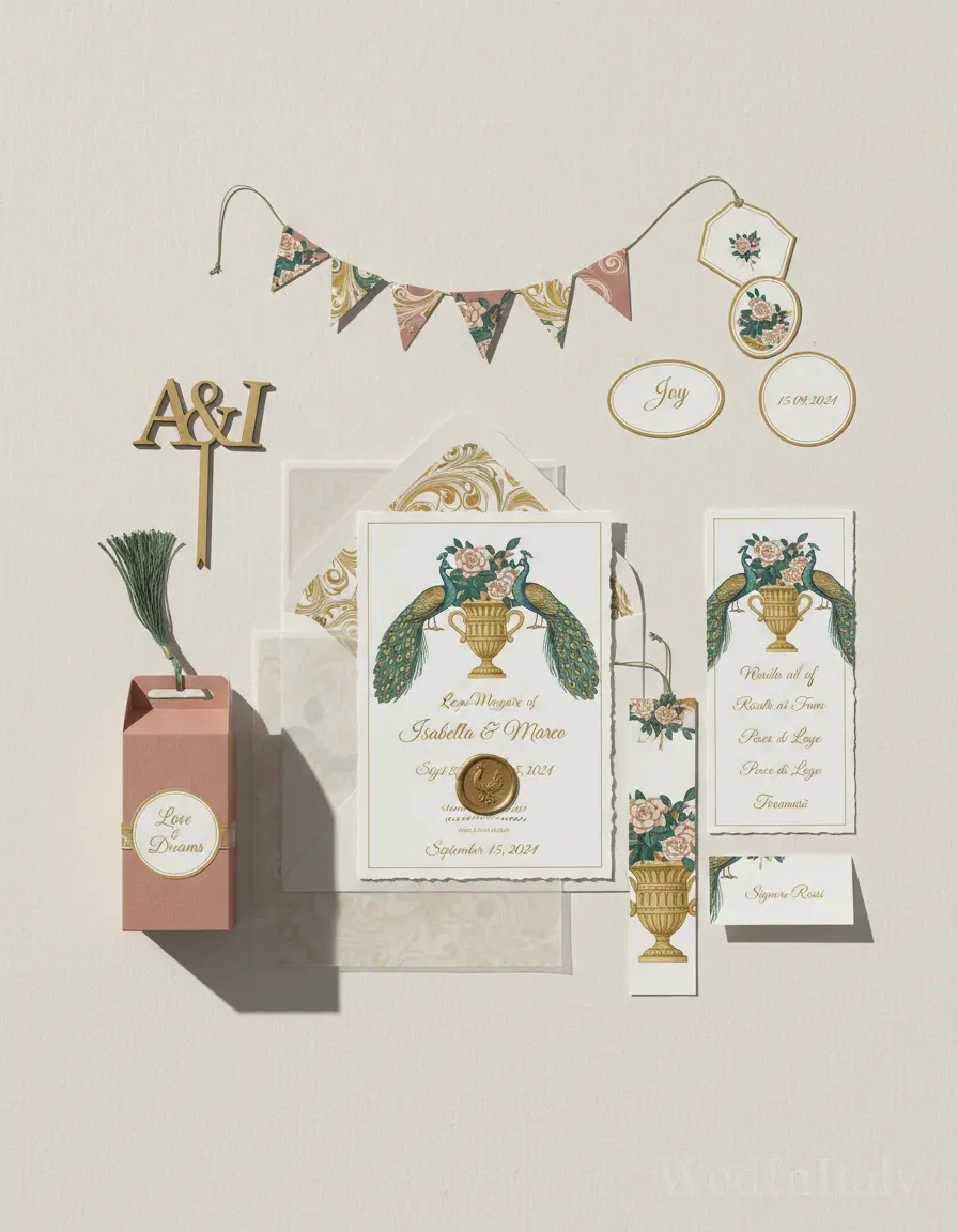 Marmorizzato — Lago Maggiore wedding kit